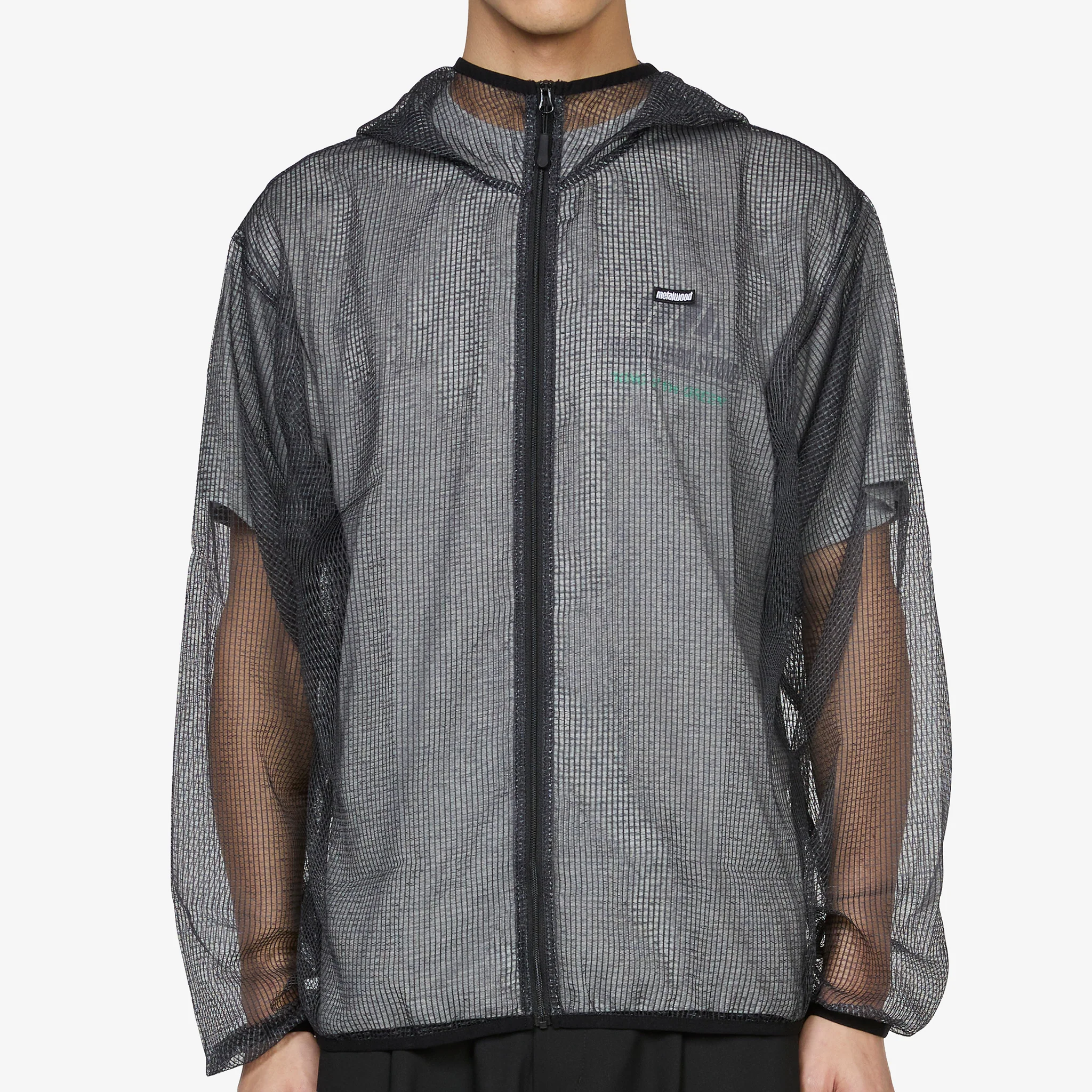 Net Parka Black - Image 4