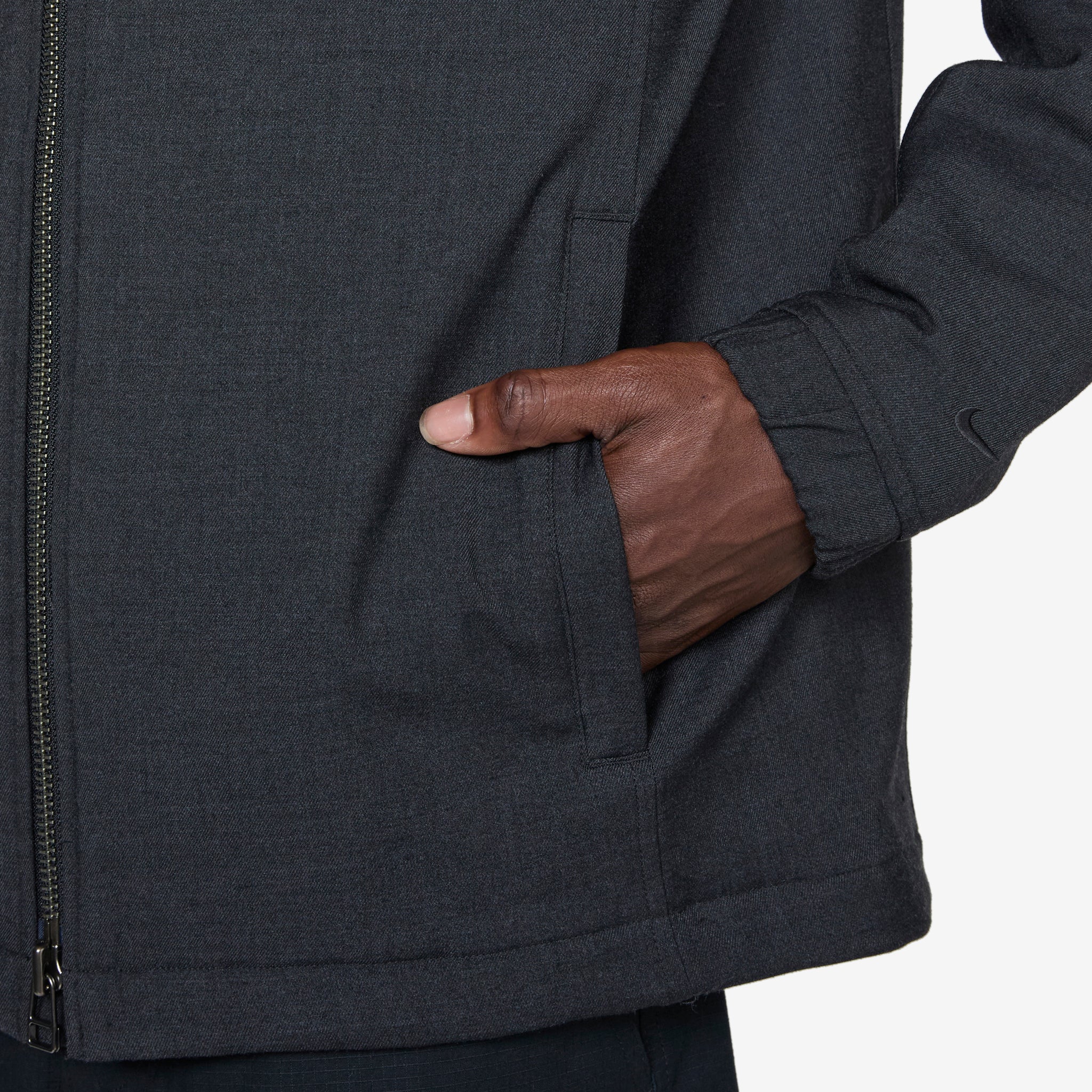 Nike Wool Classics Insulated Jacket Black - Image 6