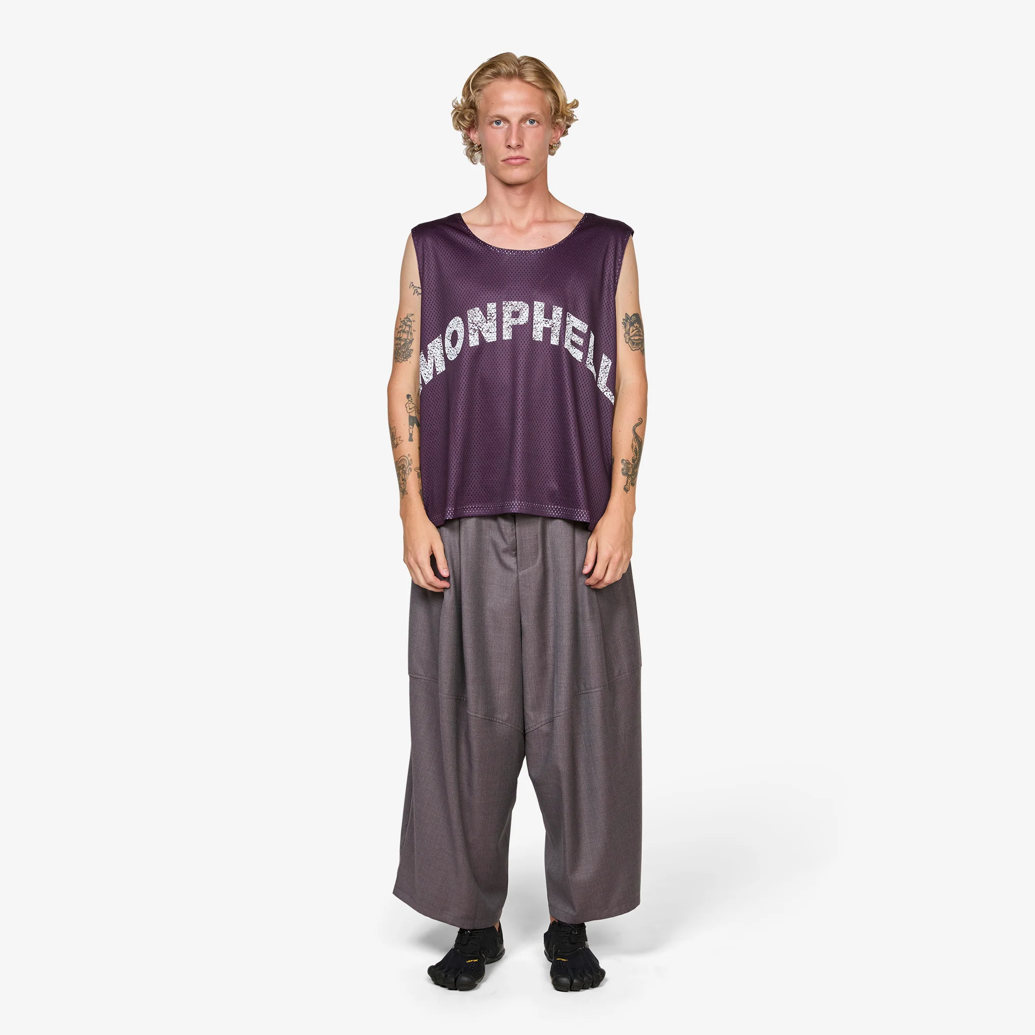 Nino Oversized Trouser Brown - Image 3