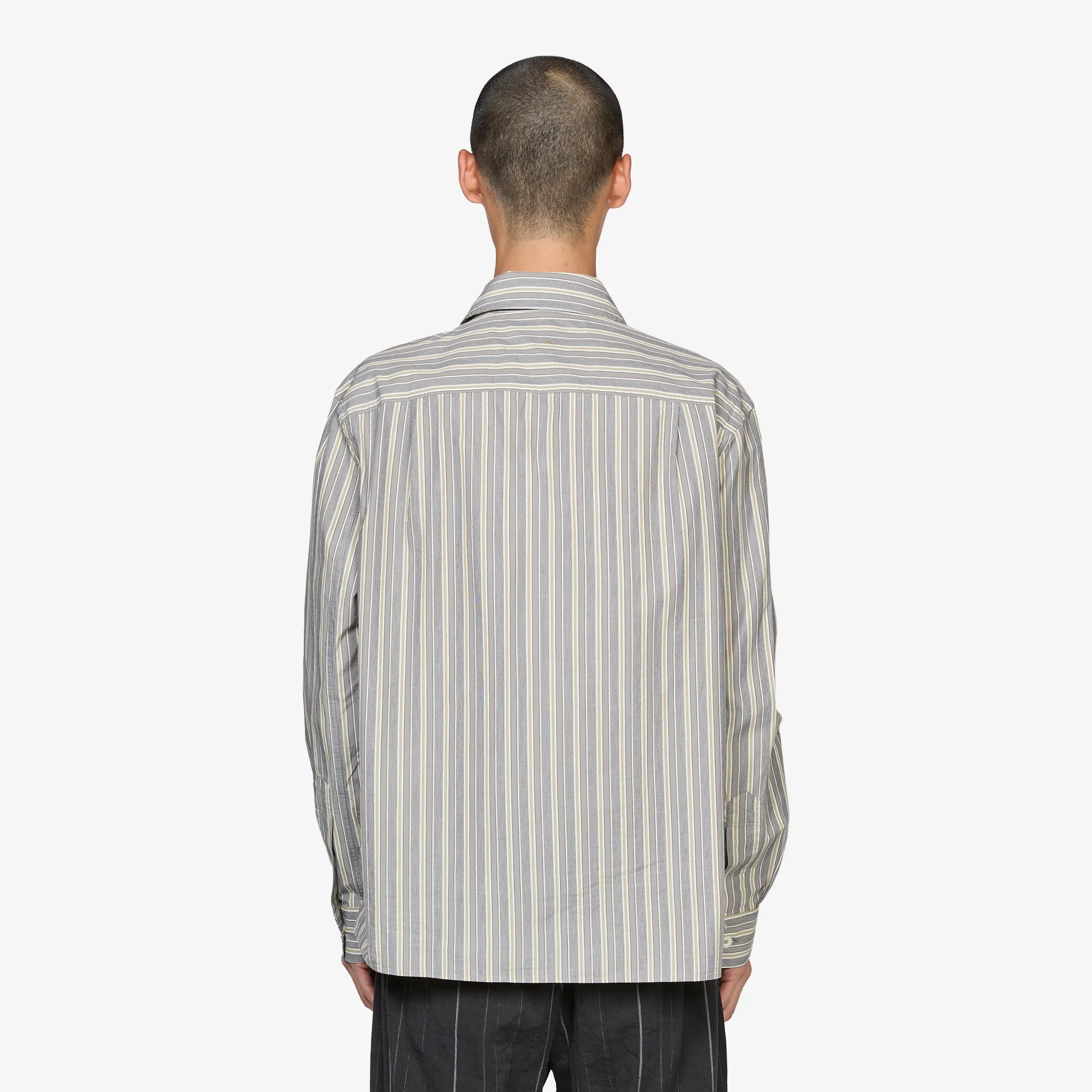Overall Shirt Off White | Grey | Zest - Image 3