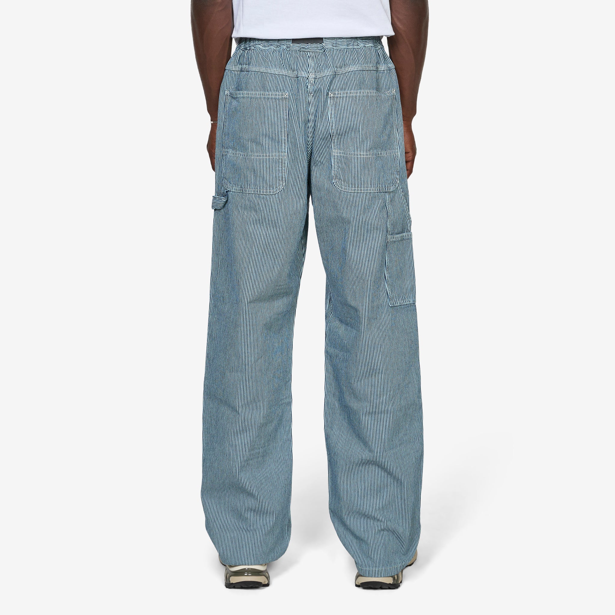 Overdyed Hickory Work Pant Navy - Image 2