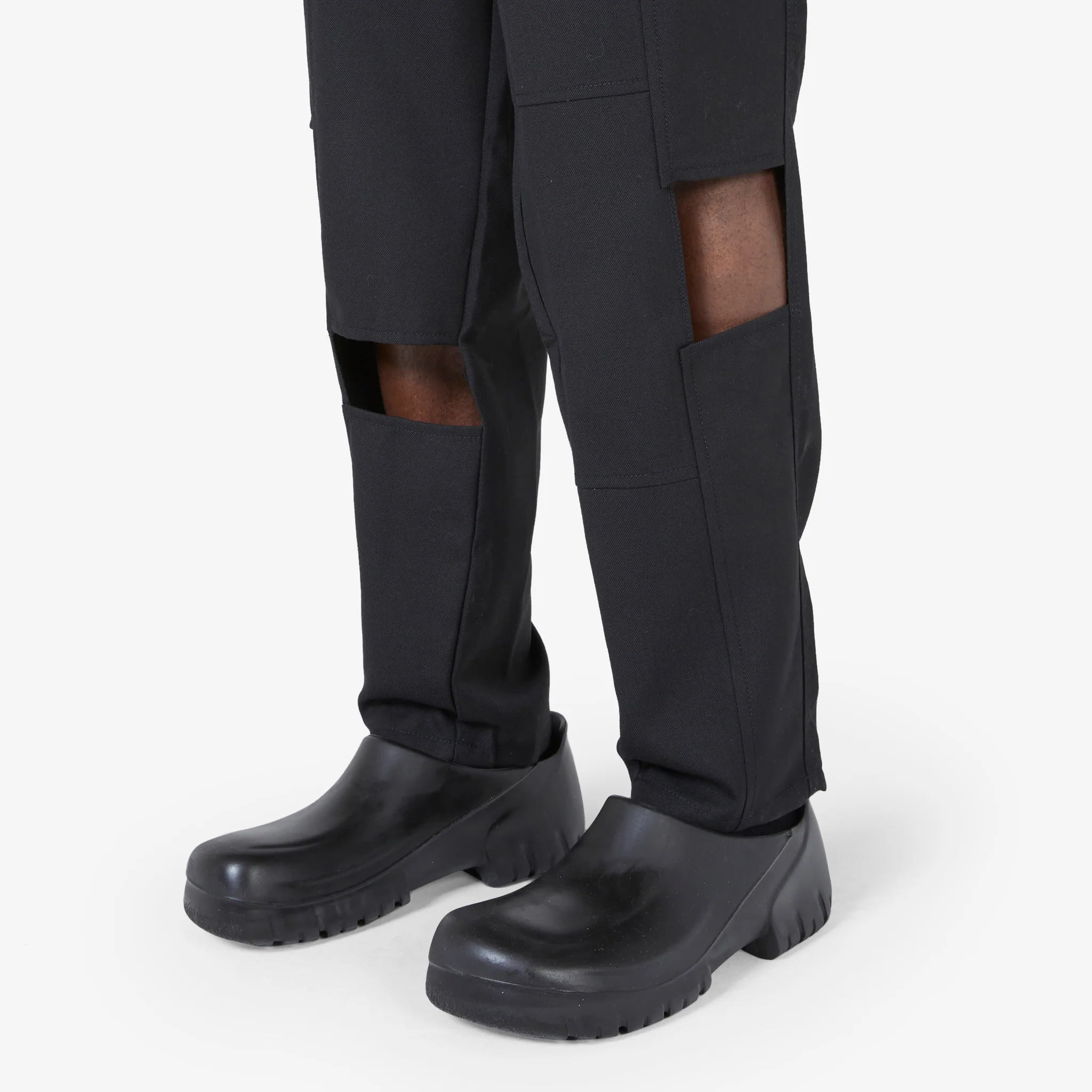 Panelled Pant Black - Image 2