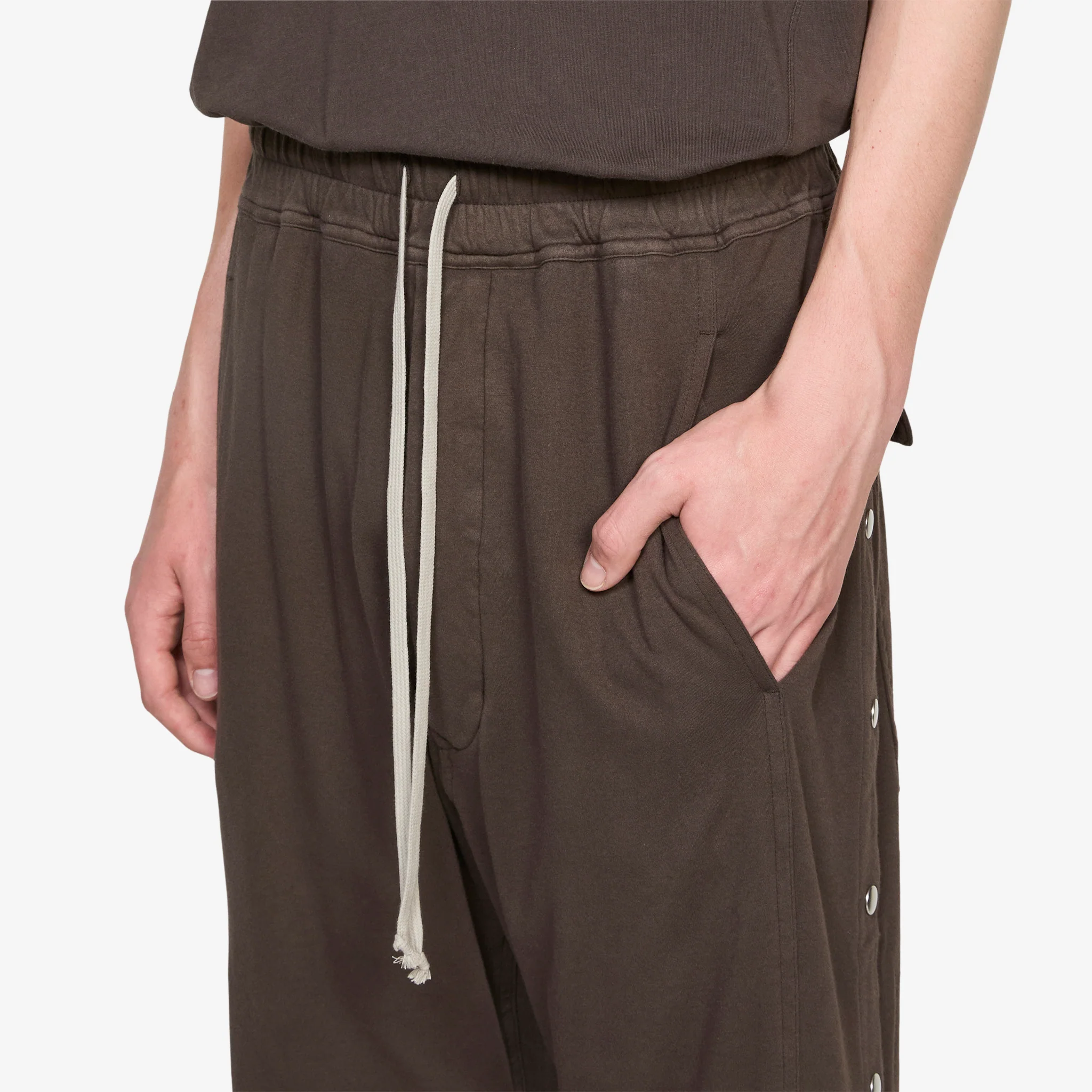 Pusher Pants Dark Dust Double Brushed Jersey - Image 4