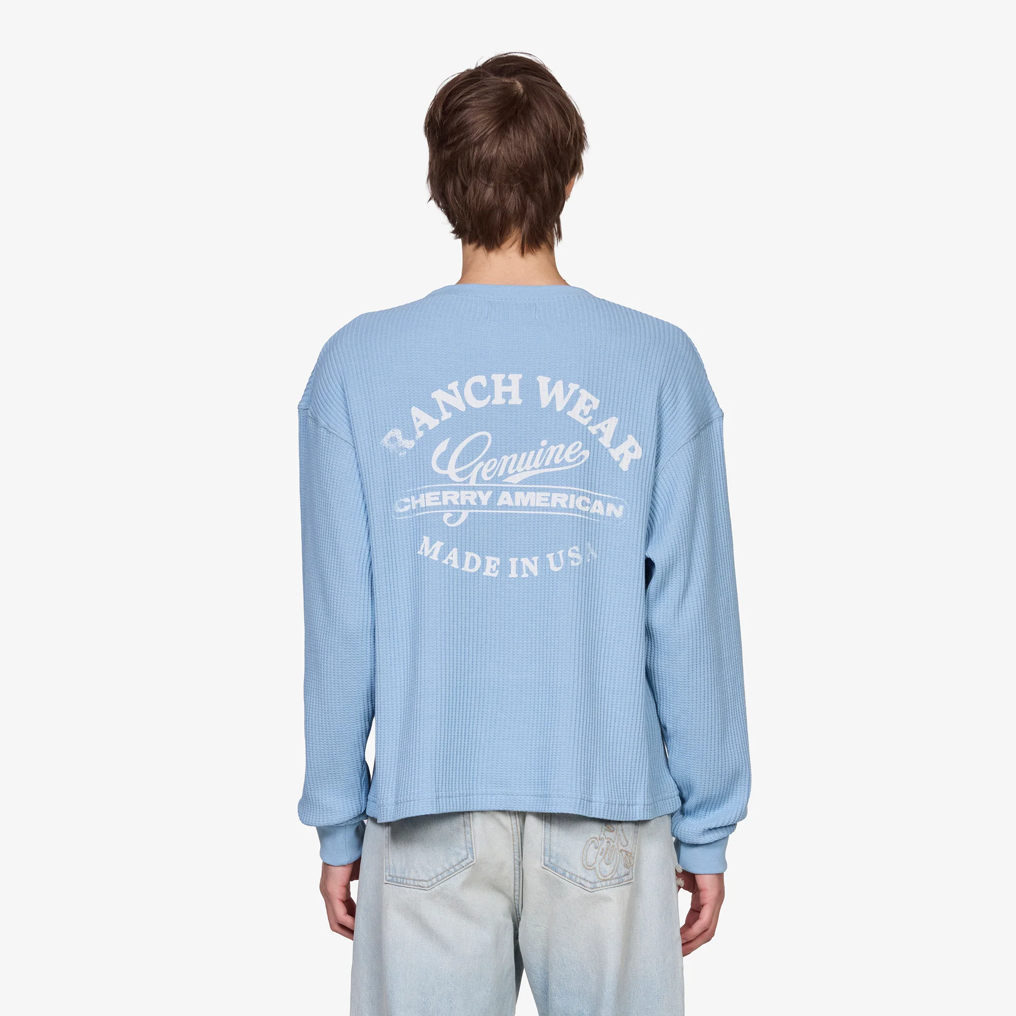Ranchwear Boxy Thermal Sky Blue - Image 2