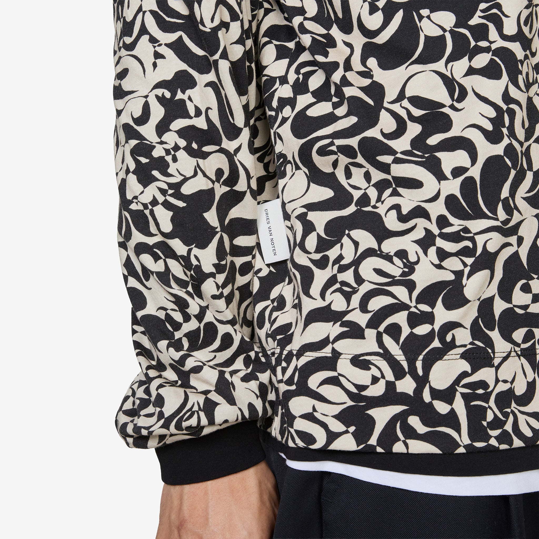 Reversible Polo Shirt Black - Image 6
