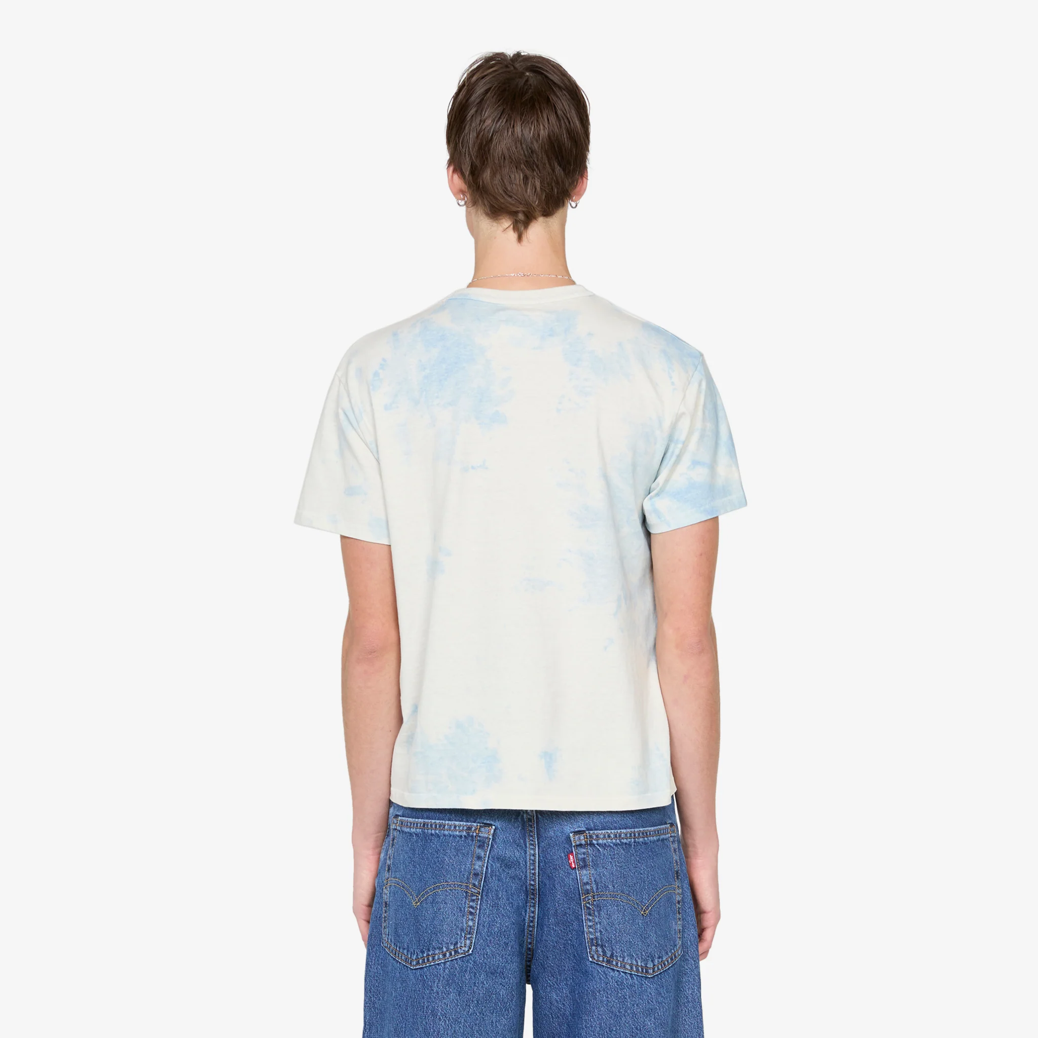 Rocker T-Shirt White Blue - Image 3