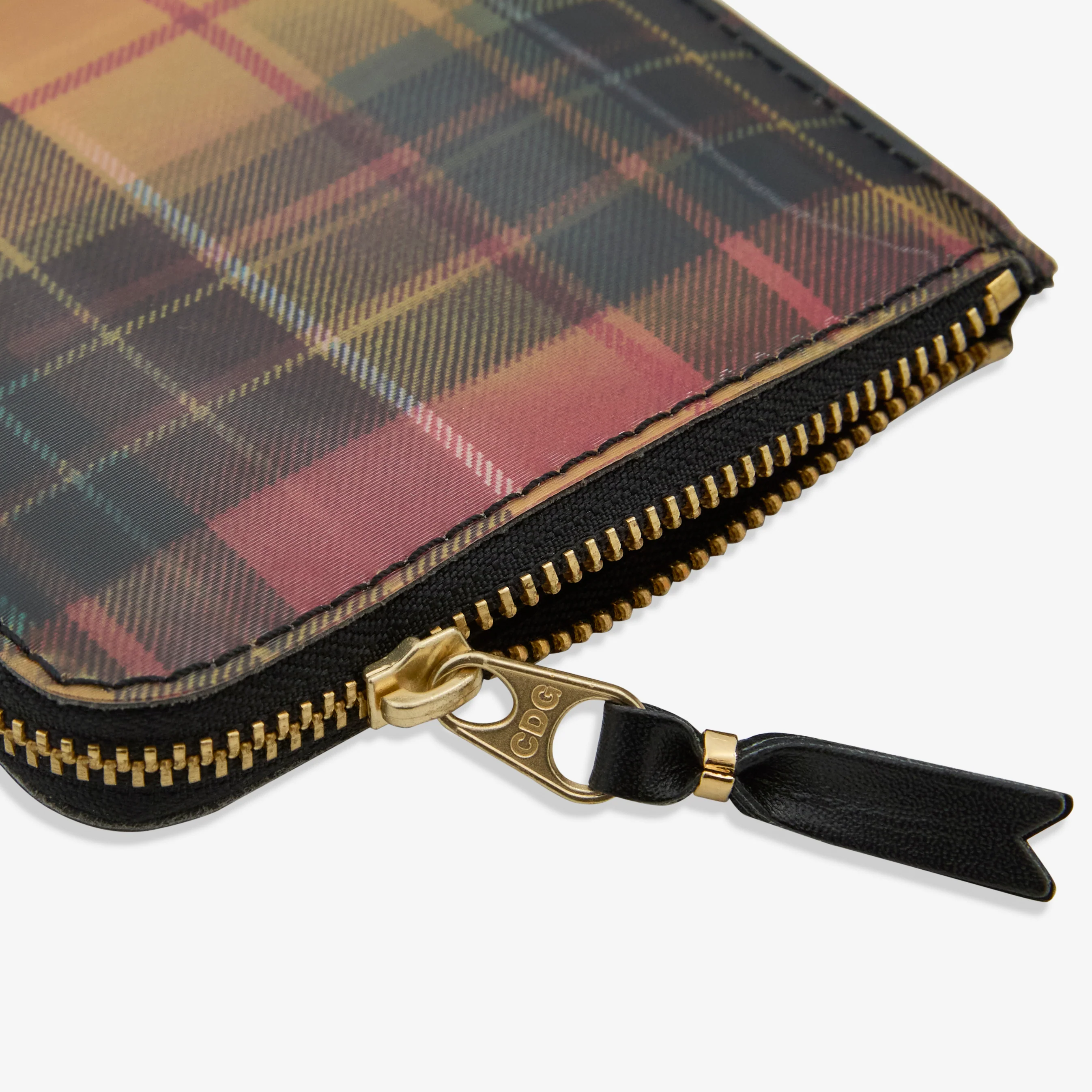 SA3100LT Lenticular Tartan Wallet Red | Yellow - Image 3