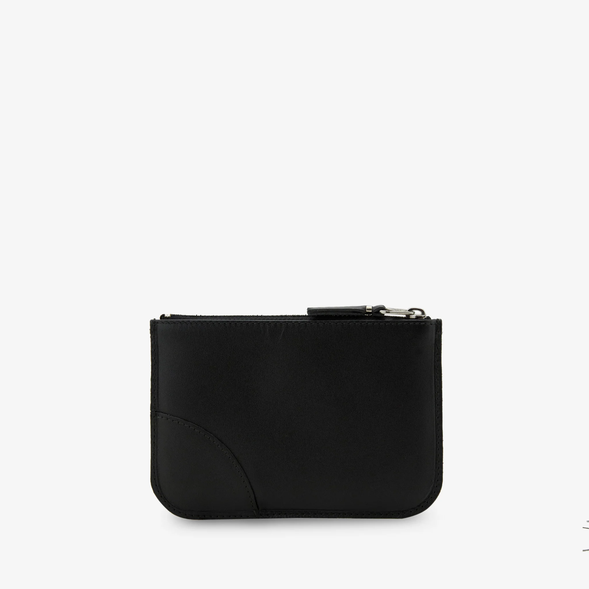 SA8100SE Silver Eyelet Wallet Black - Image 2