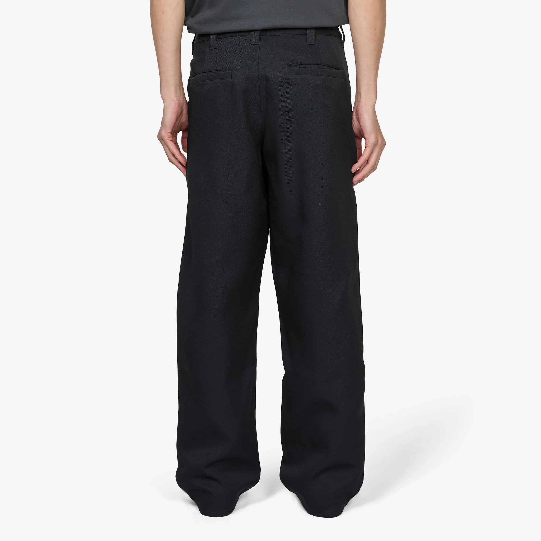 Albatross Skate Slack Pants Black | White - Image 3