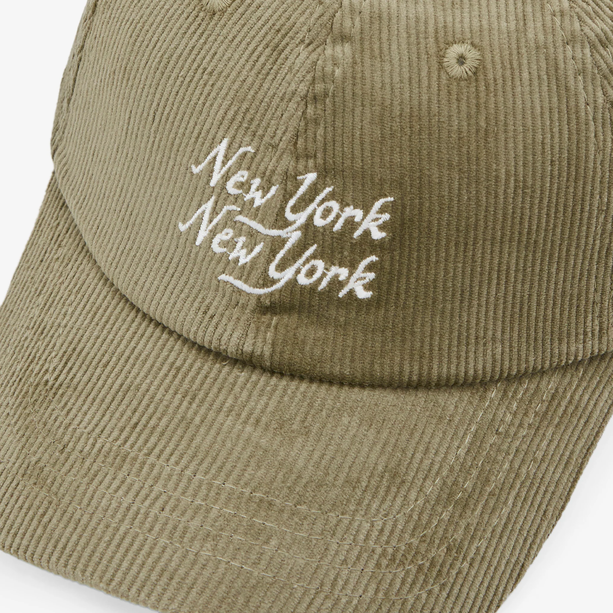 Script New York New York Cap Olive - Image 2