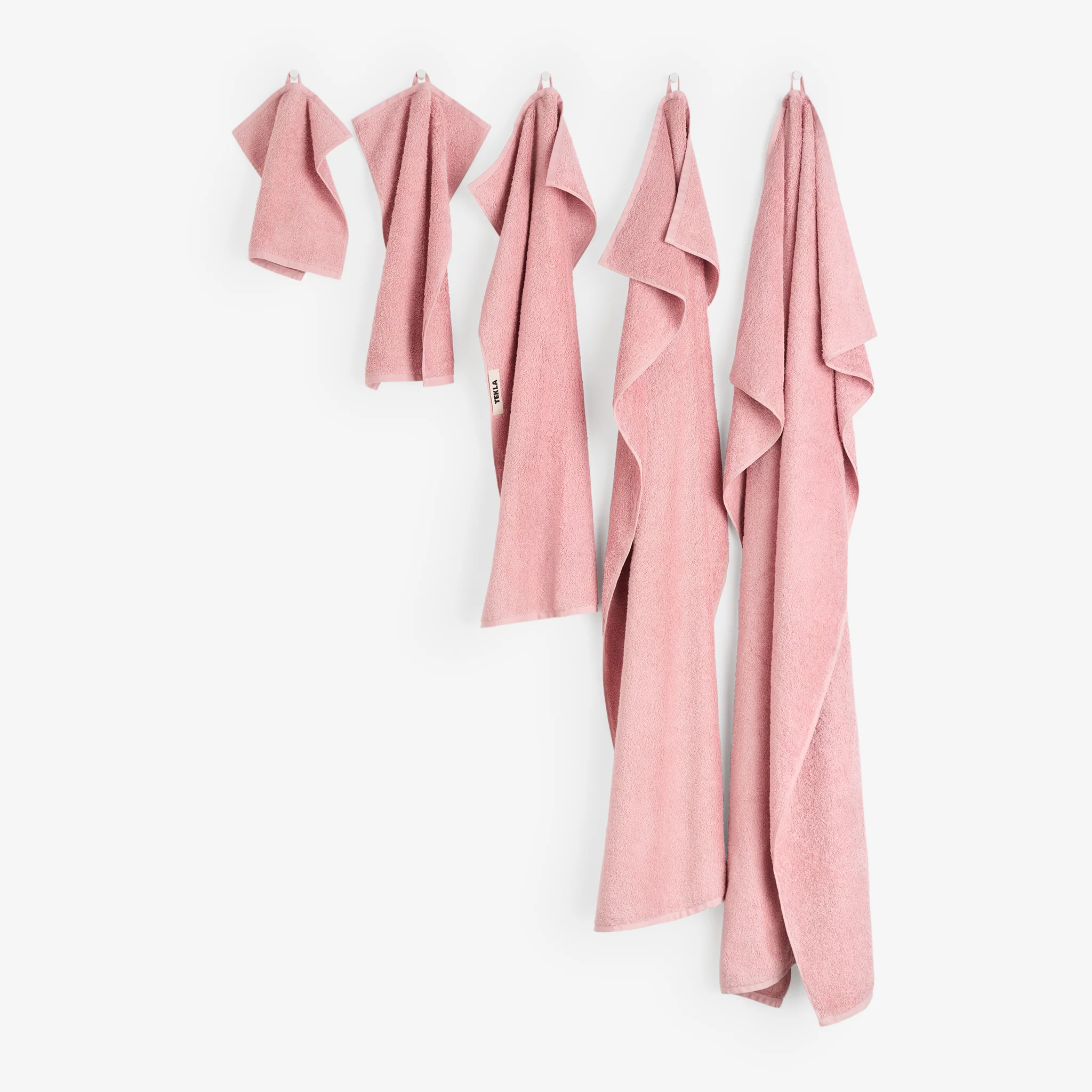 Terry Towel Shaded Pink - Image 3
