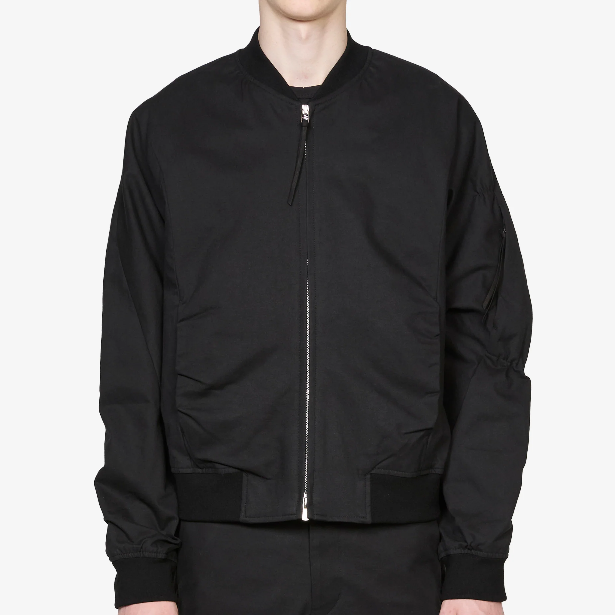 Shirring Bomber Black - Image 6