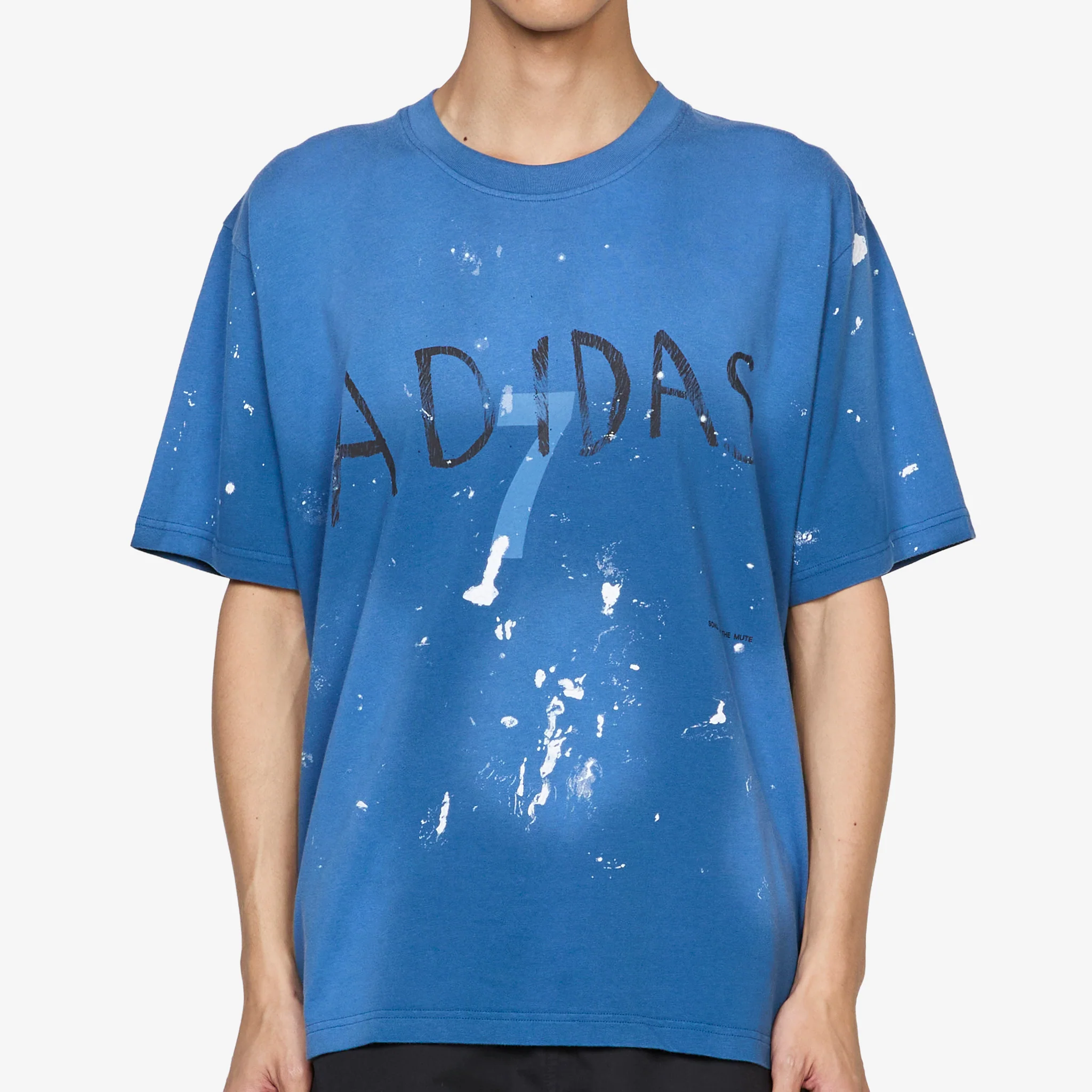 Song for the Mute x SFTM007 Short Sleeve T-Shirt Dusky Petrol - Image 4