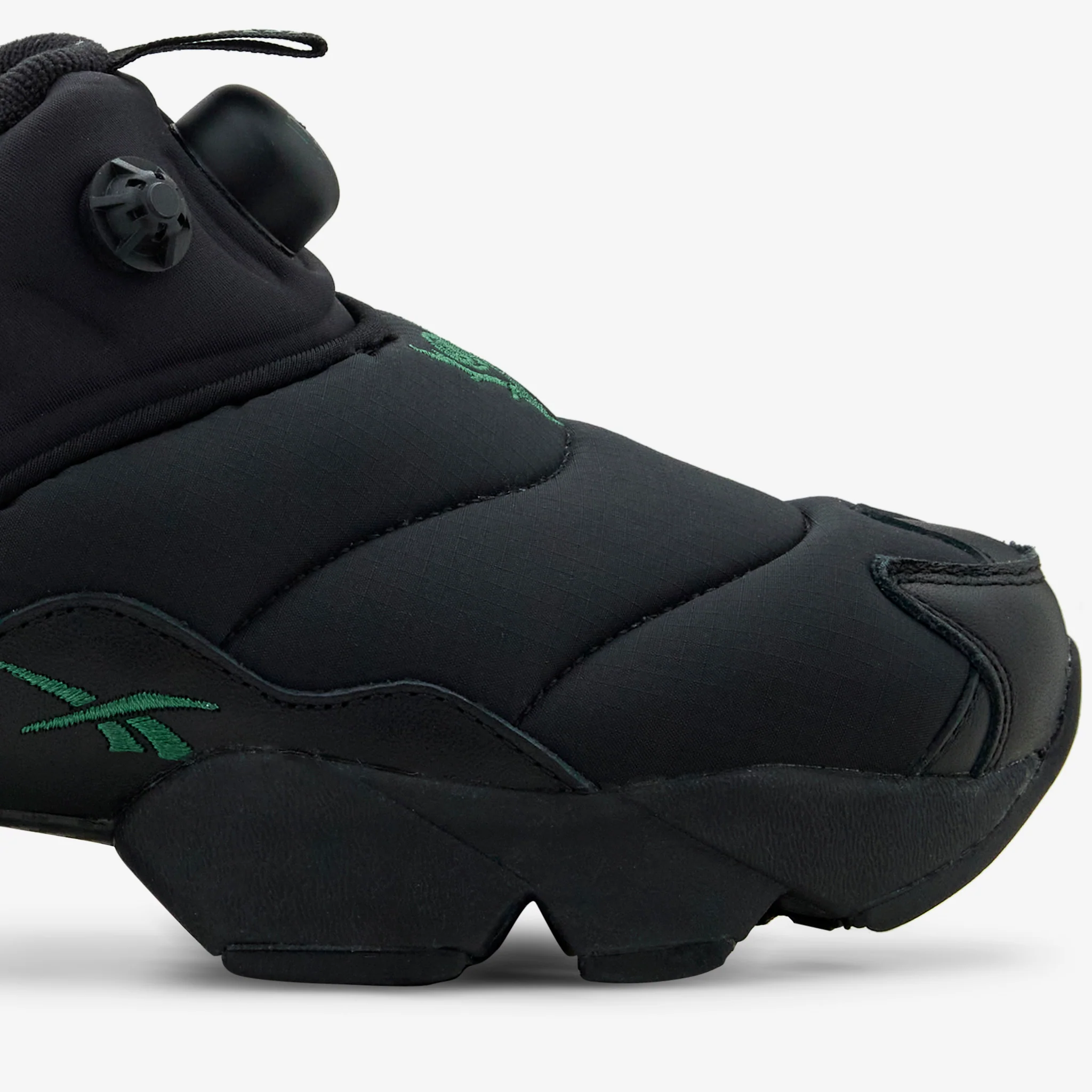 South2 West8 x Instapump Fury Mule Black | Green - Image 6