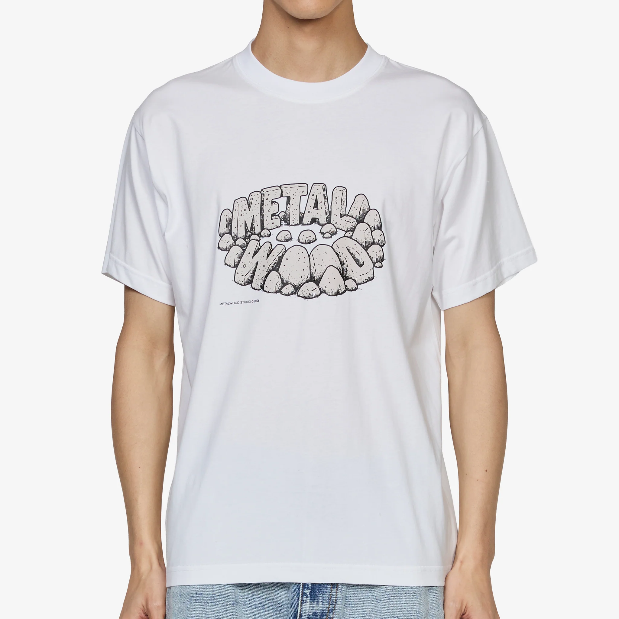 Stonehenge T-Shirt White - Image 3