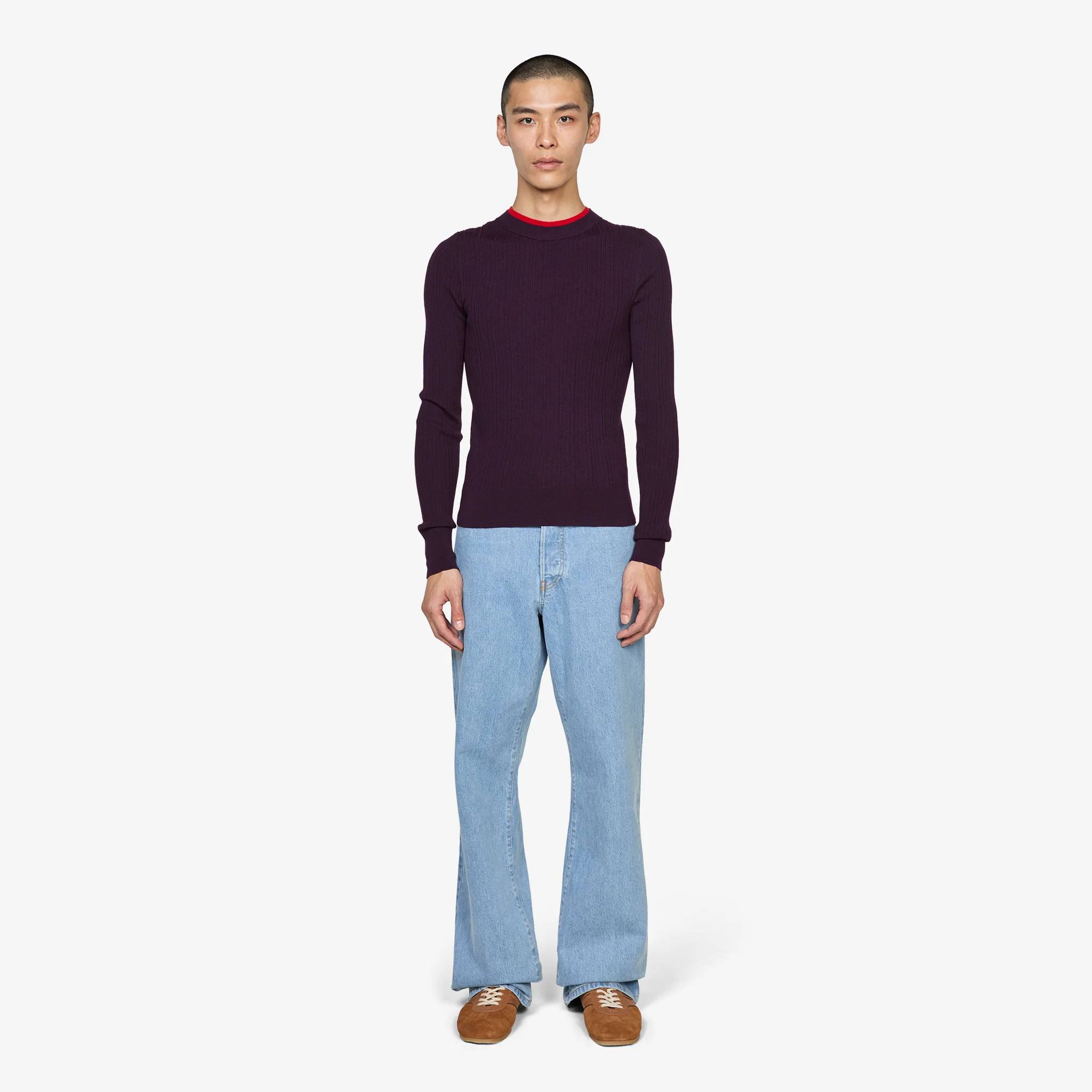 Straight Leg Jeans Light Blue - Image 5