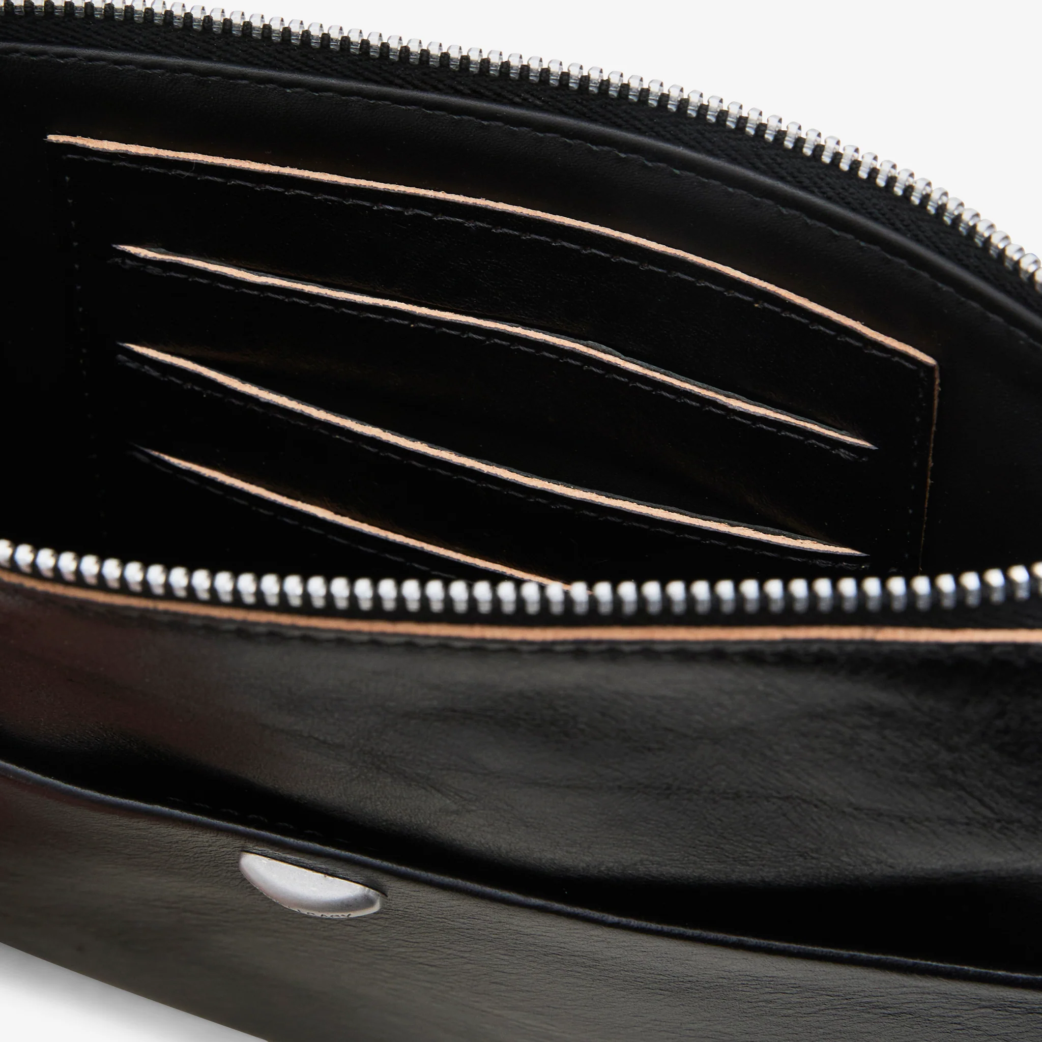 Supporter Organizer True Dye Black Leather - Image 3