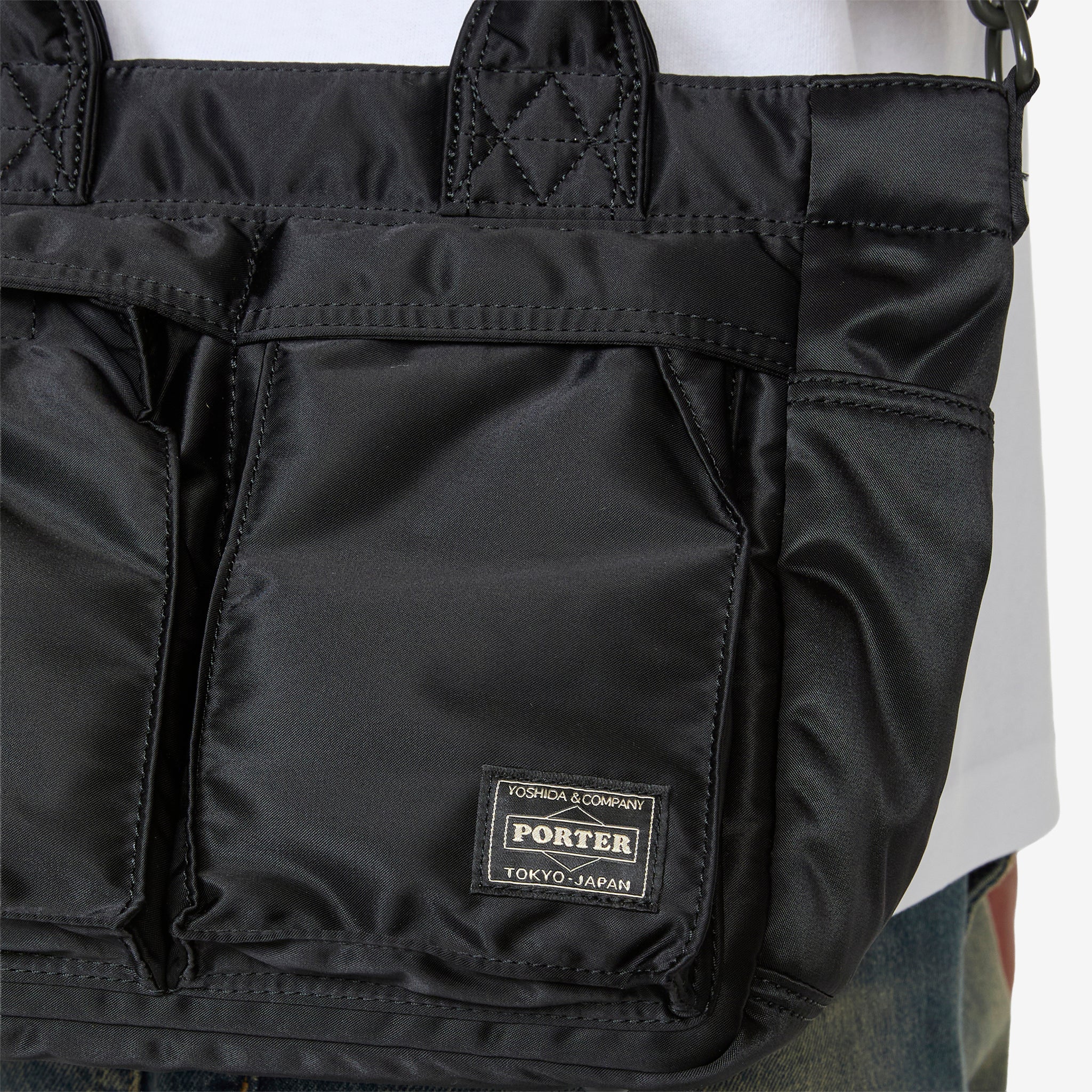 Tanker Tote Bag Black - Image 2