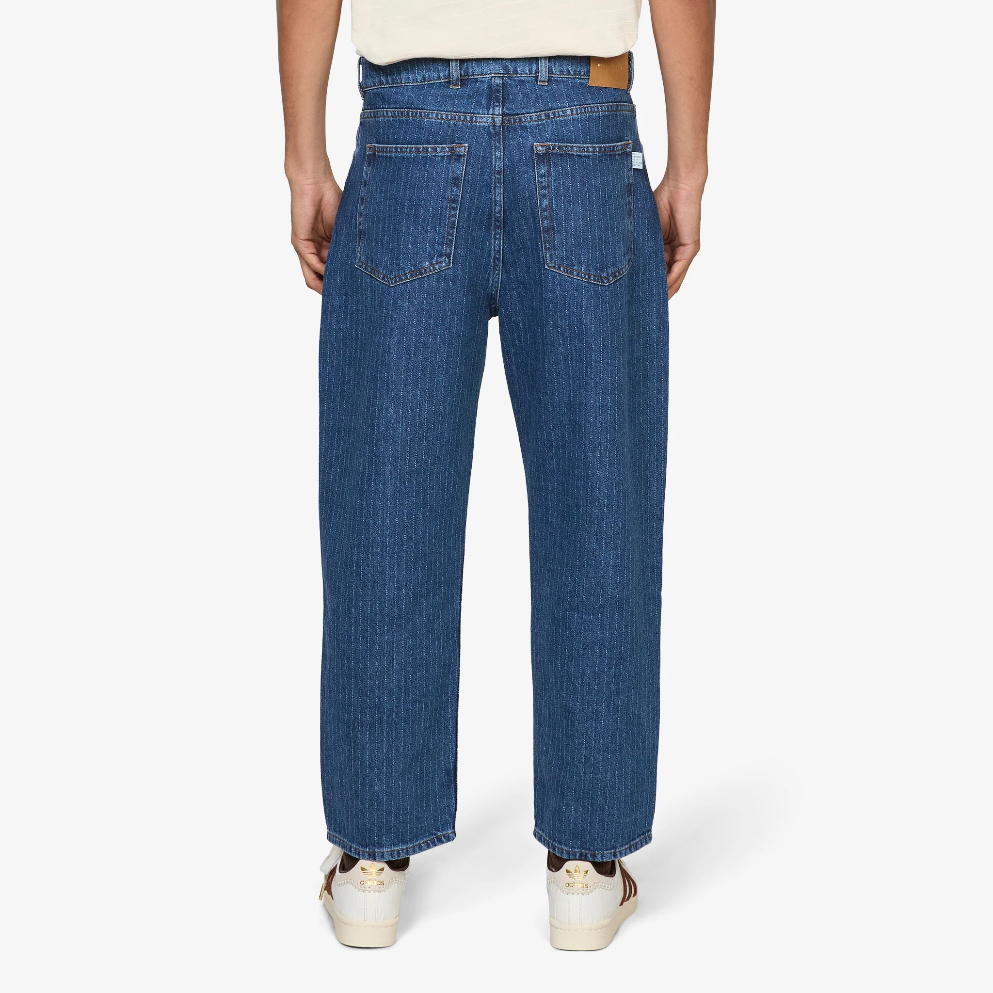 Terek Jeans Ribbed Blue Denim - Image 4