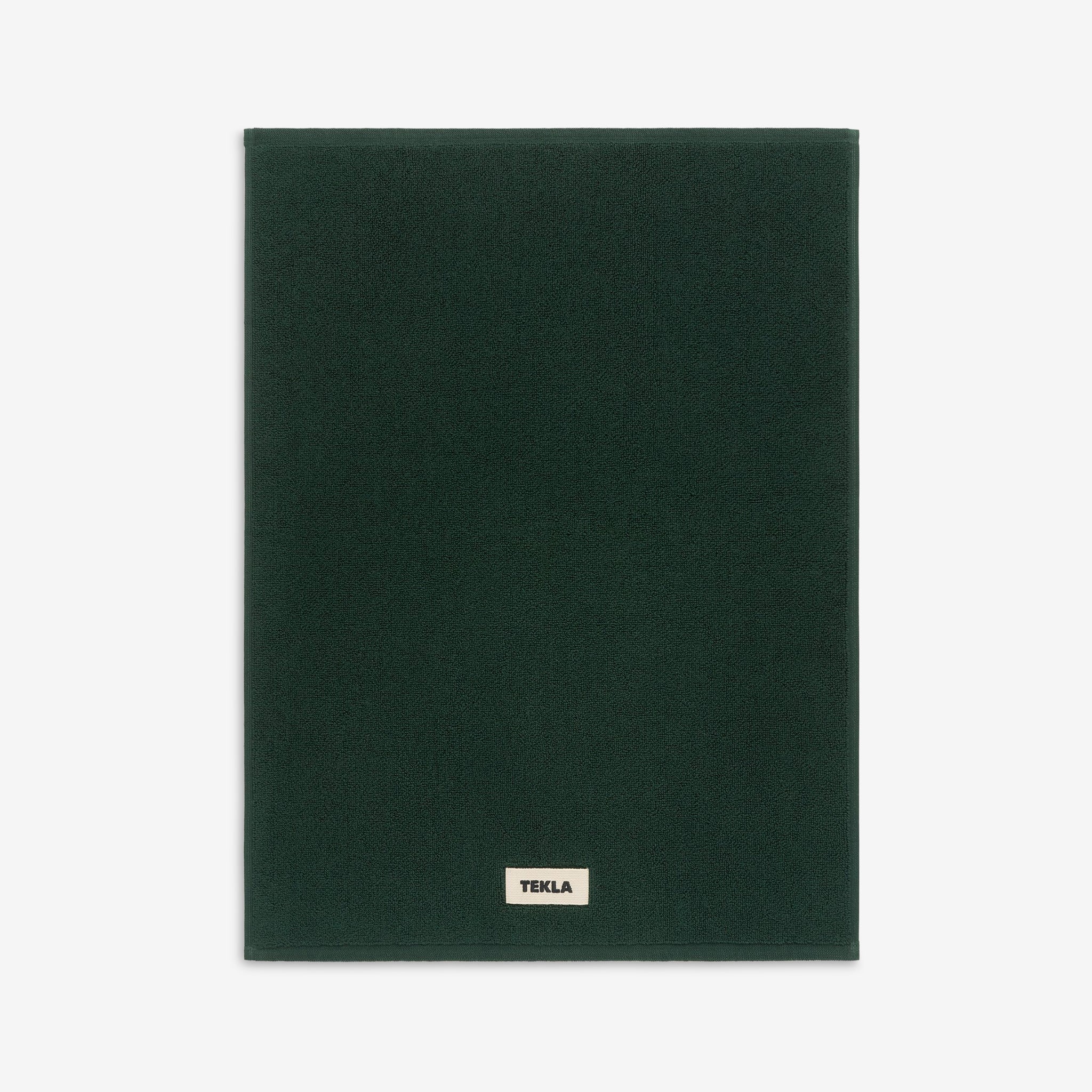 Terry Bath Mat Forest Green