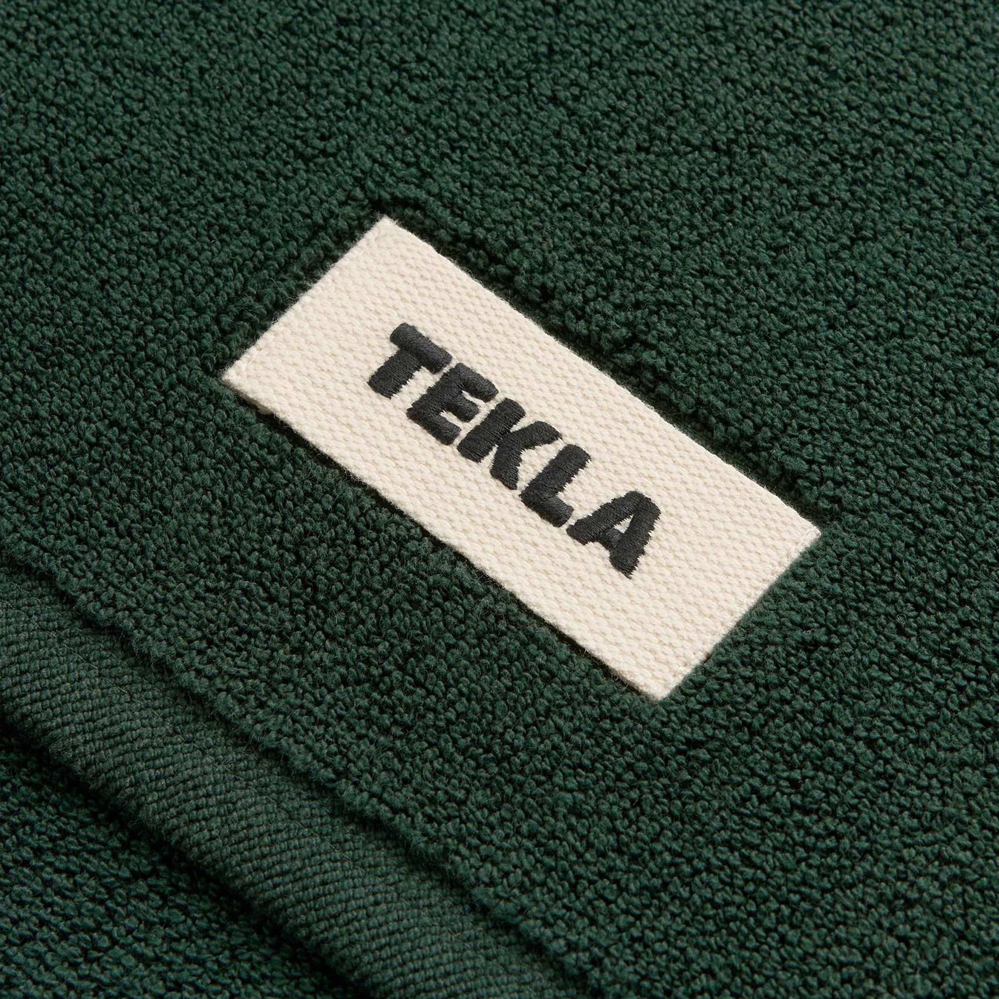 Terry Bath Mat Forest Green - Image 2