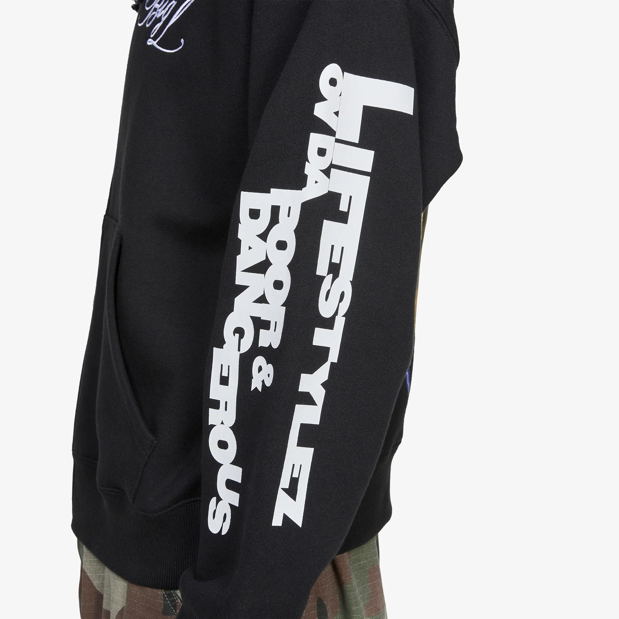 The Big Picture Zip Hoodie Black - Image 5