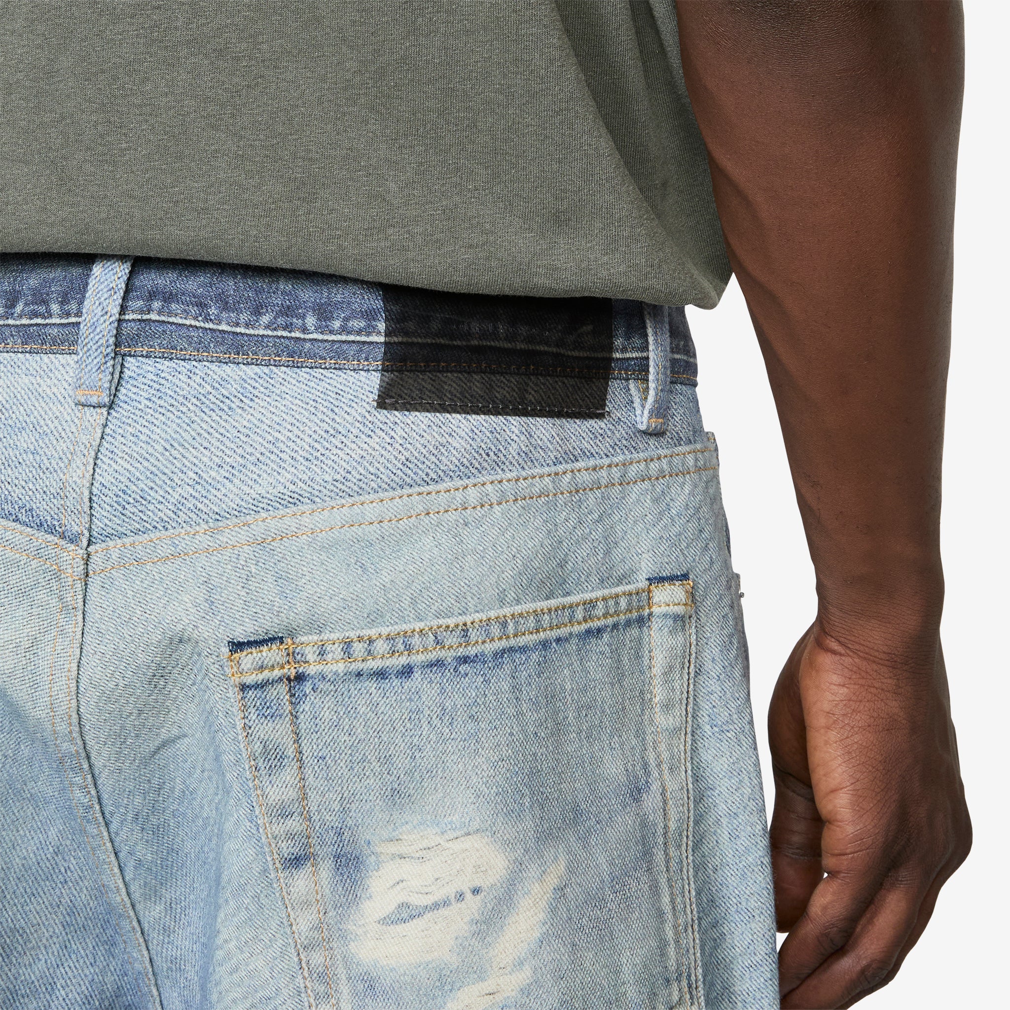Third Cut Jeans Digital Denim Print - Image 4
