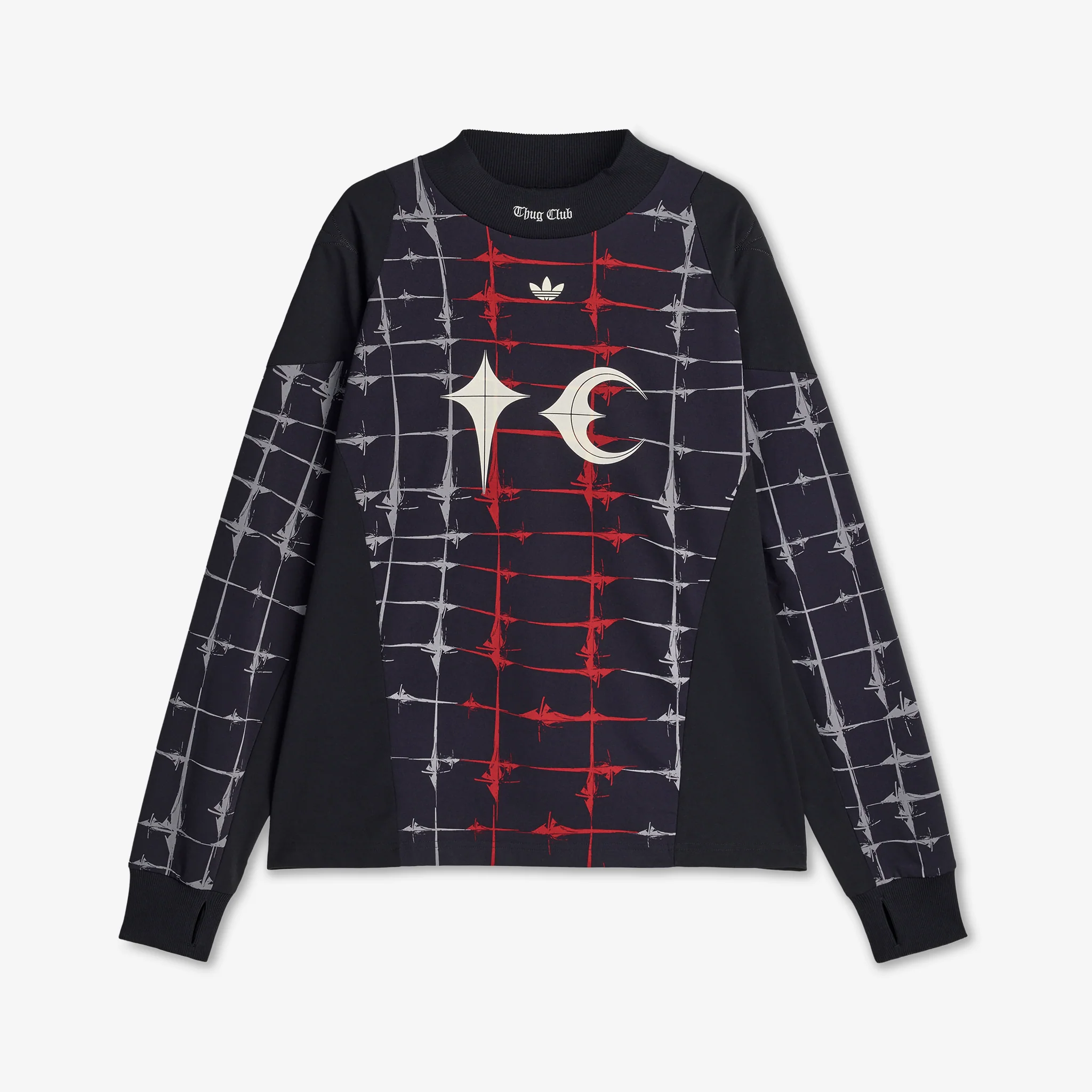 Thug Club x Goalie Longsleeve T-Shirt Black