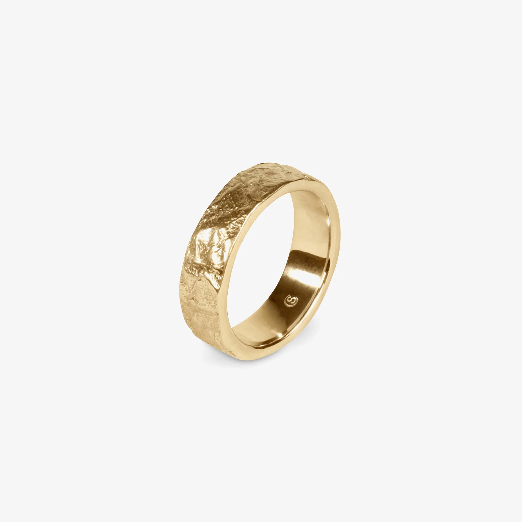 Type 004 Crumpled Ring Gold - Image 2