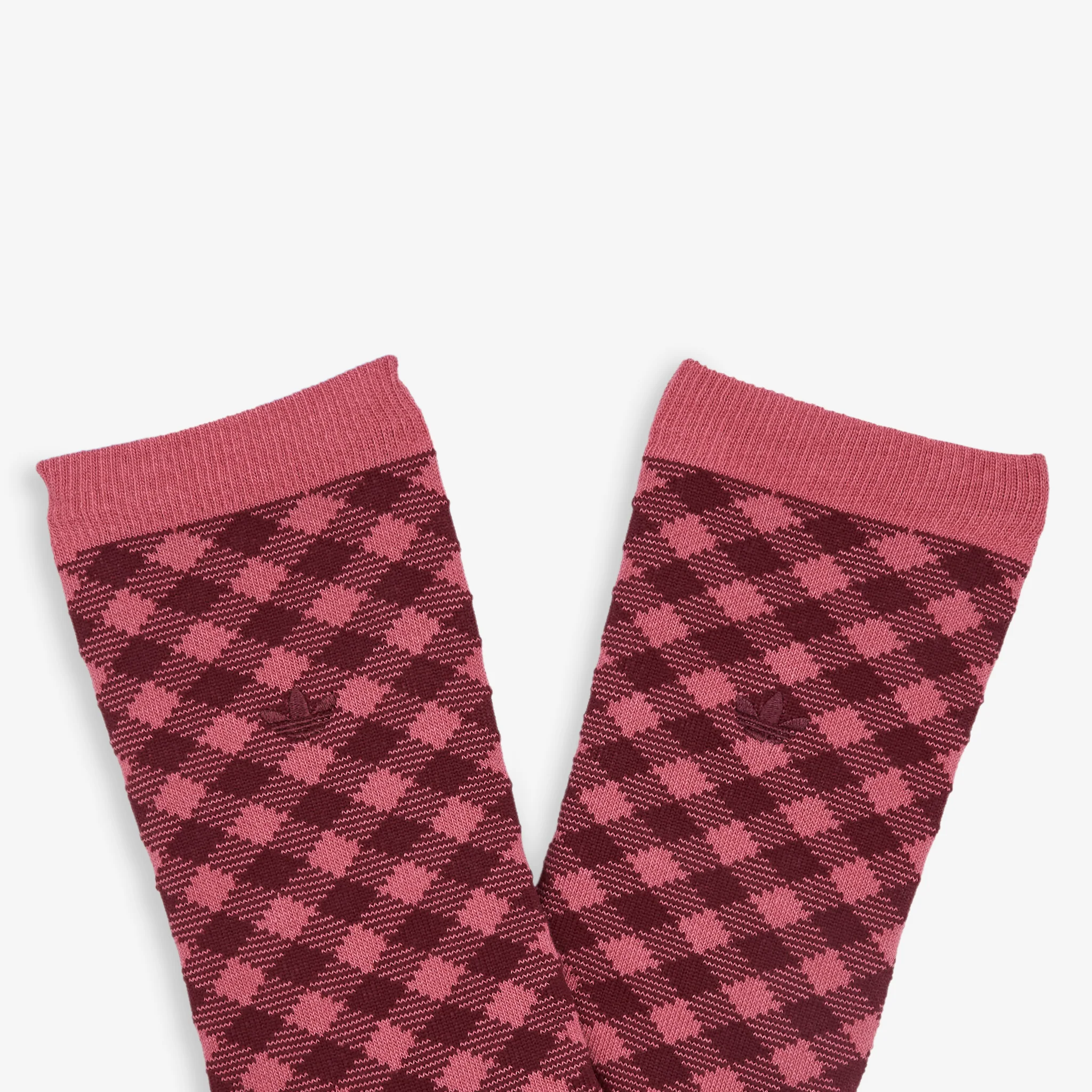 Wales Bonner x Check Sock Craft Pink | Clear Brown - Image 2