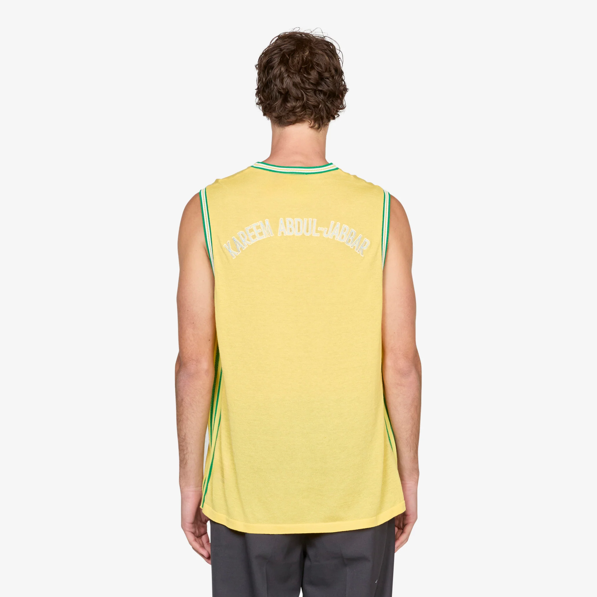 Wales Bonner x Jabbar Vest Spring Yellow - Image 2
