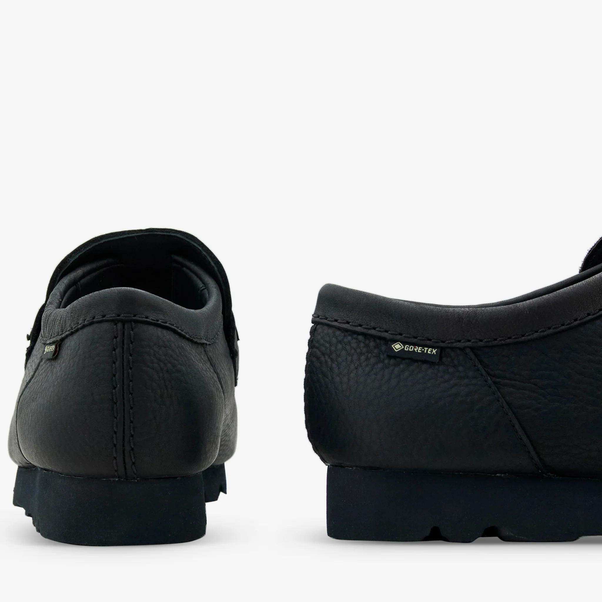 Wallabee Loafer GTX Black Leather - Image 3