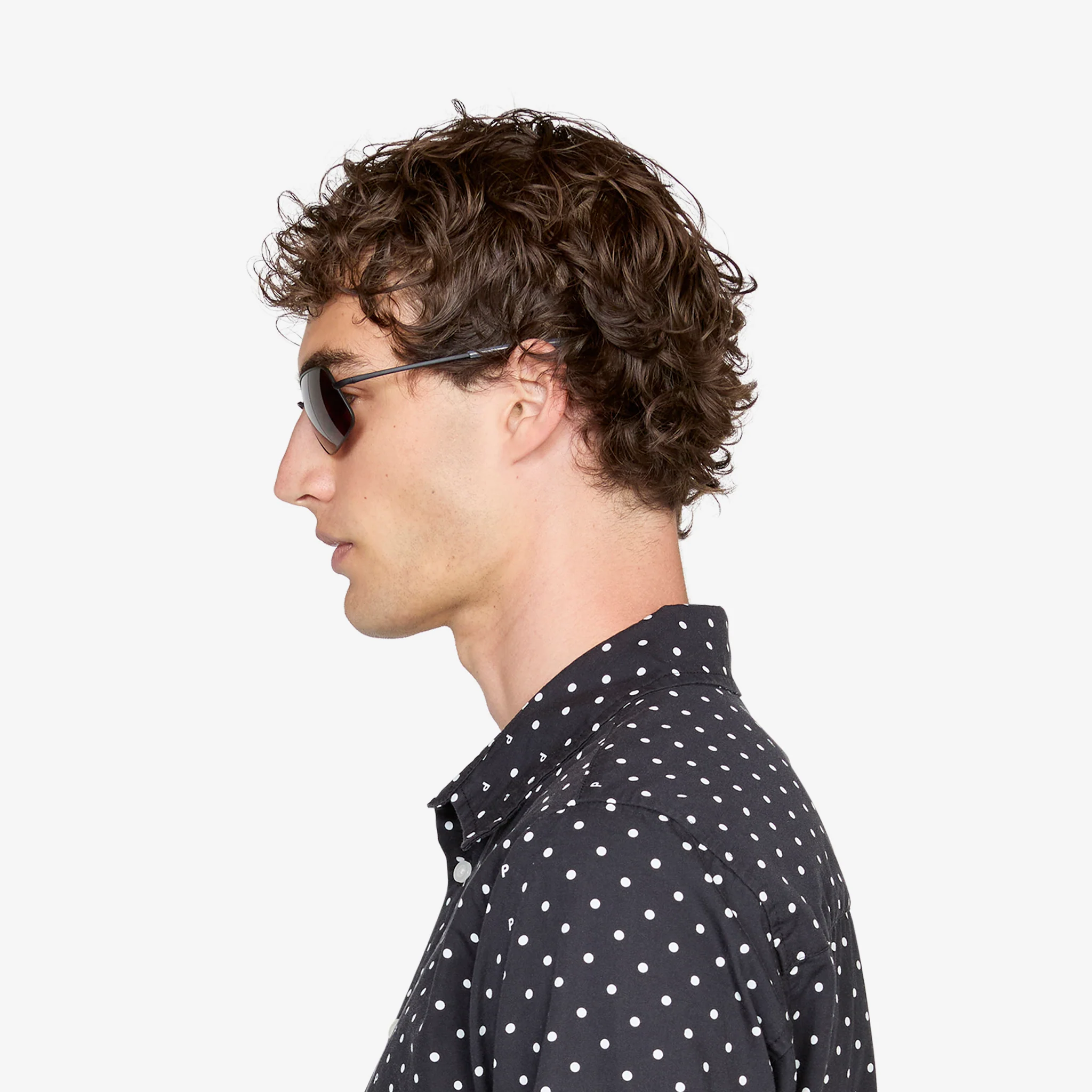 Wave Matte Black | Rose Solid Polarised Lens - Image 3