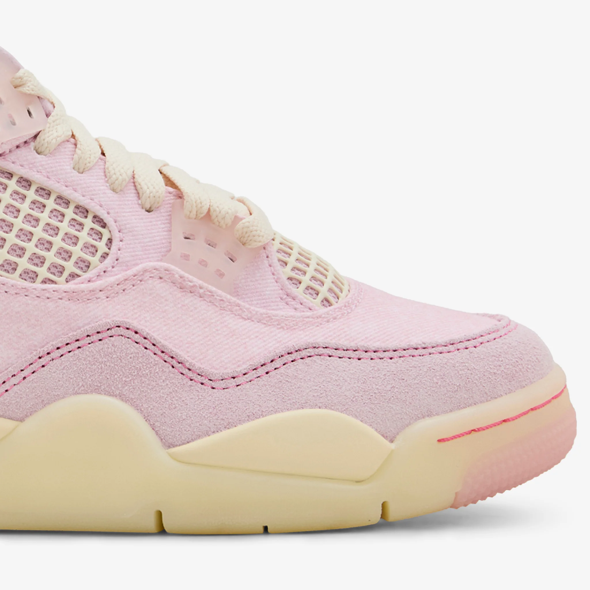 Women's Air Jordan 4 Retro Pearl Pink | Iced Carmine | Coconut Milk - Image 4