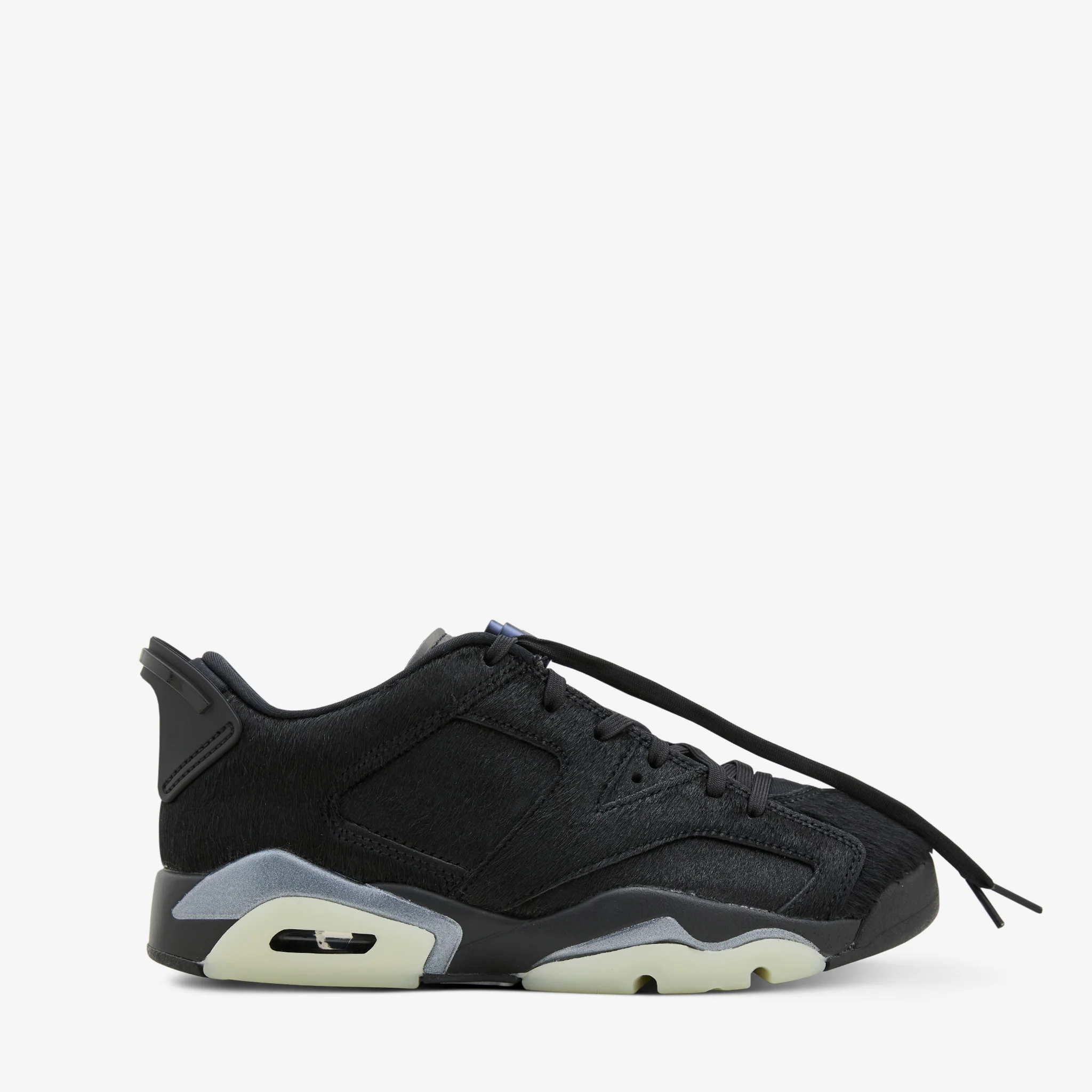 Women's Air Jordan 6 Low Black | Black | Black - Image 2