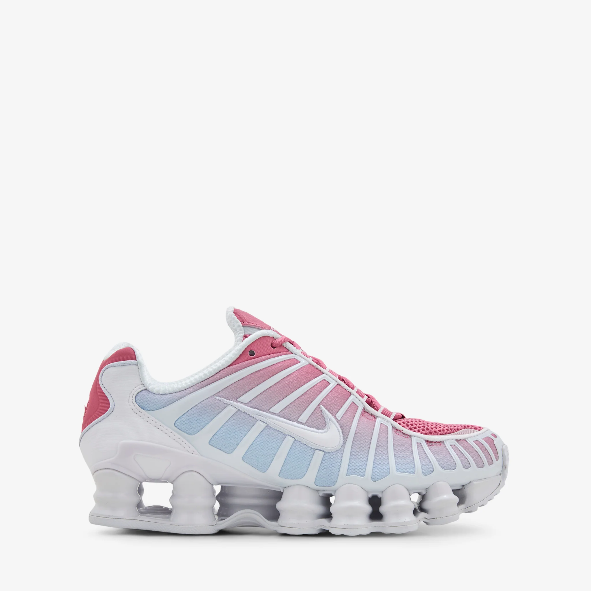Women's Shox TL Fade White | Football Grey | Peony - Image 2