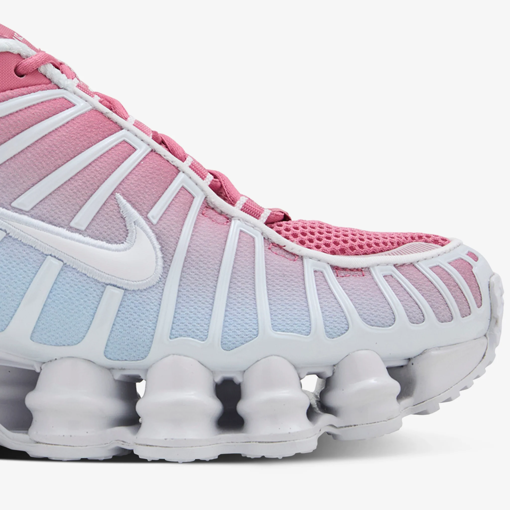 Women's Shox TL Fade White | Football Grey | Peony - Image 4