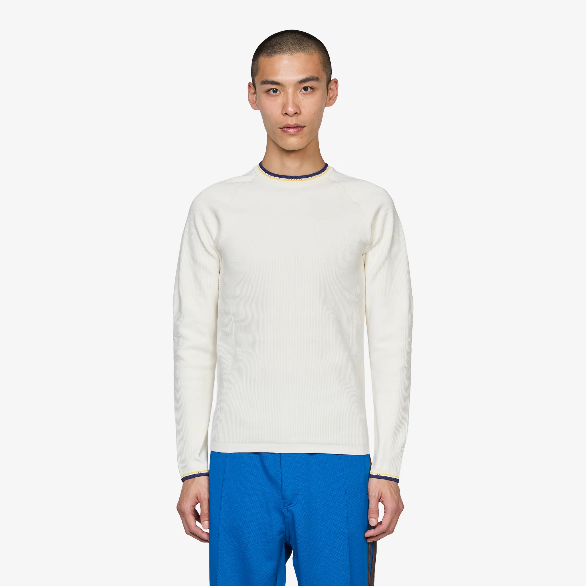 Y-3 x Wales Bonner x Knit Base Top Cream White