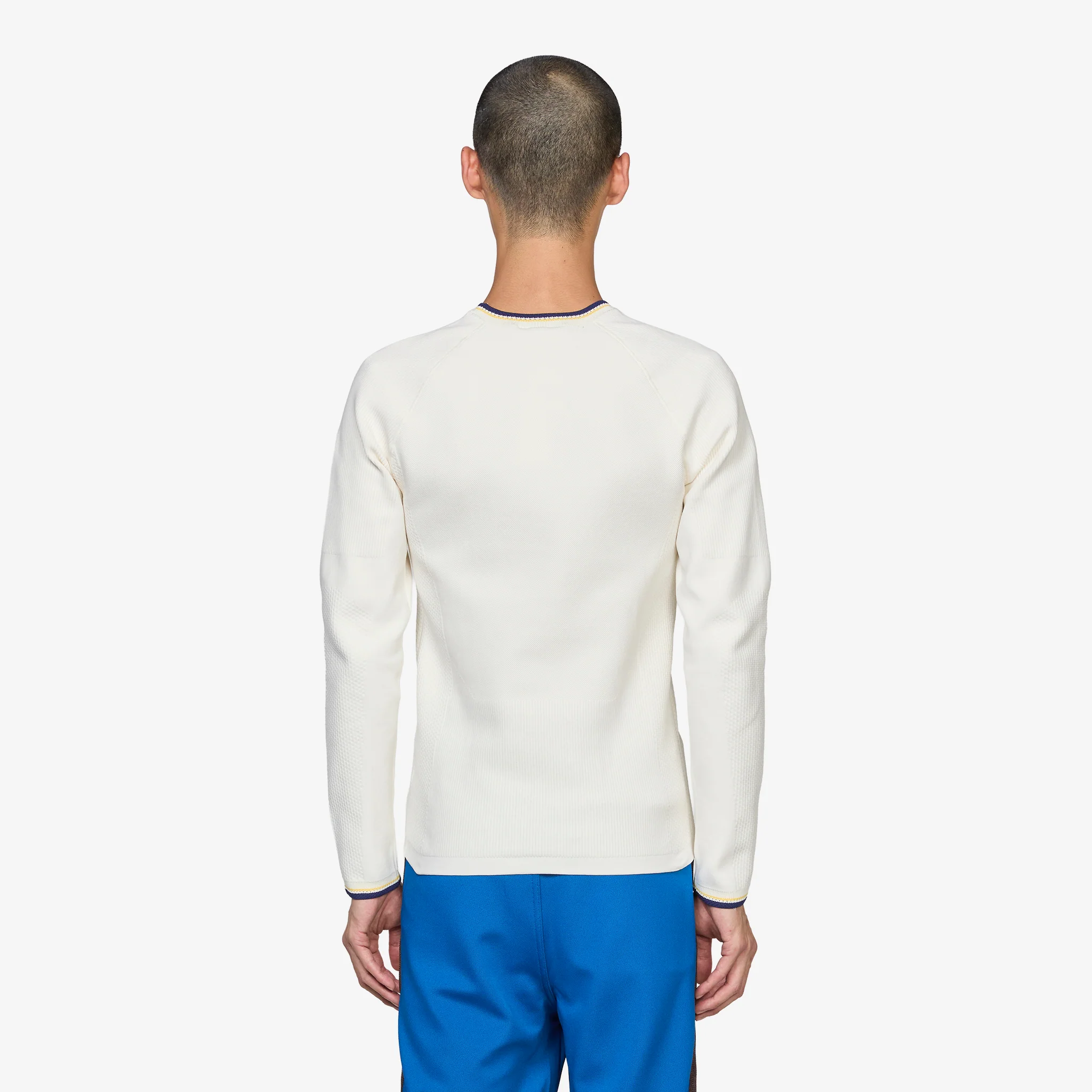 Y-3 x Wales Bonner x Knit Base Top Cream White - Image 3