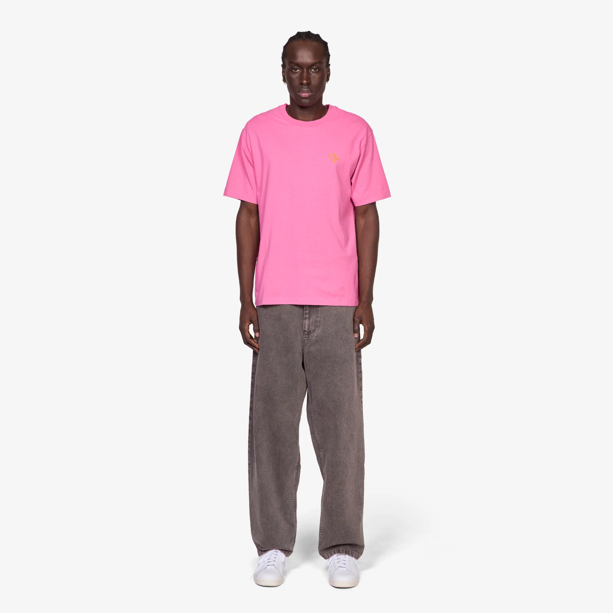 Yarn Bird T-Shirt Pink - Image 4